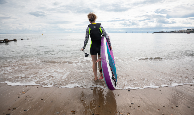 Discover a new skill – try paddleboarding