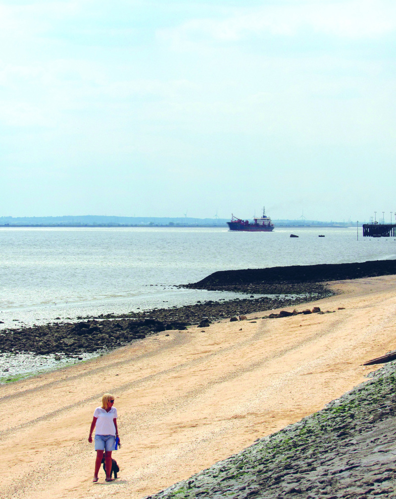 Escaping the mainland and being cut-off on an island is a magical experience, the English coast brim